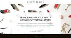 Desktop Screenshot of beautybooked.com